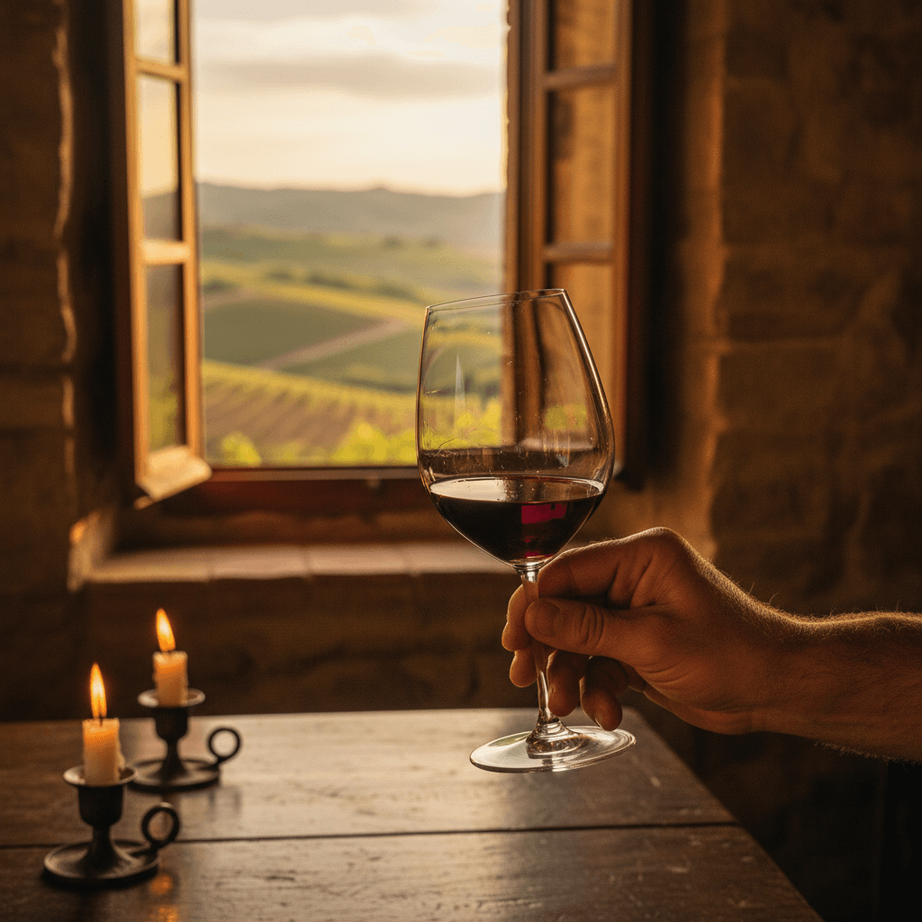 Wine tasting in Tuscany with expert sommelier guidance